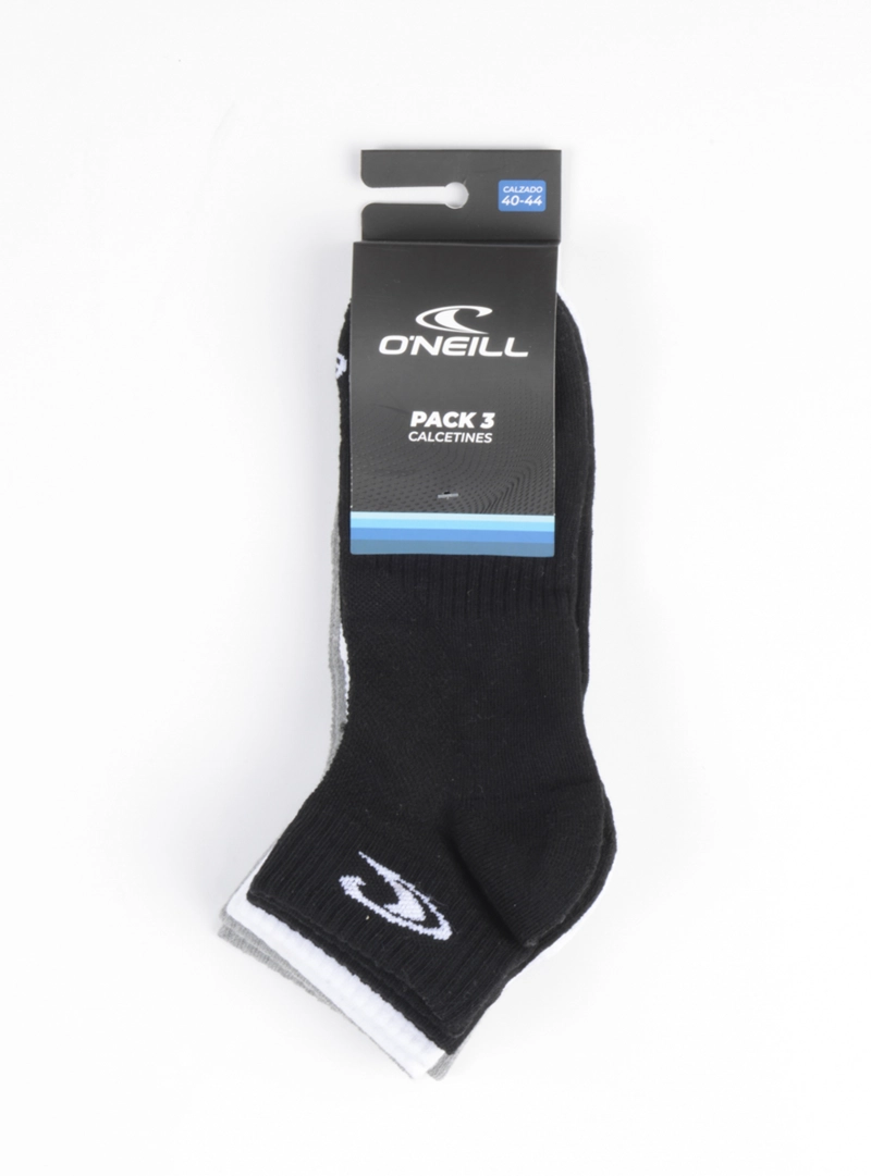 TRIPACK CALCETINES ALGODÓN ONEILL DAYLY FOOTIE TRICOLOR - 2