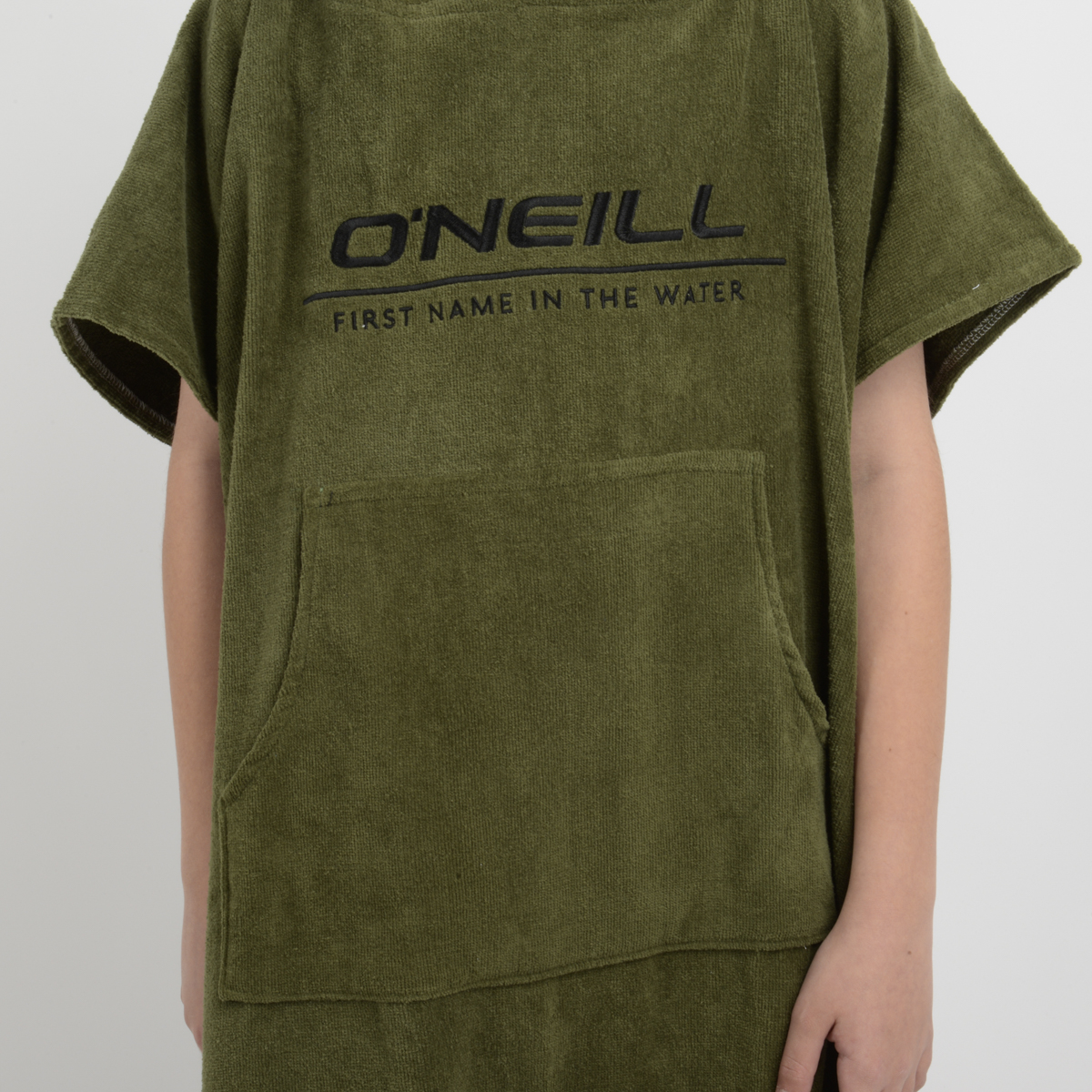 PONCHO TOALLA CALI BOY VERDE OSCURO - 5