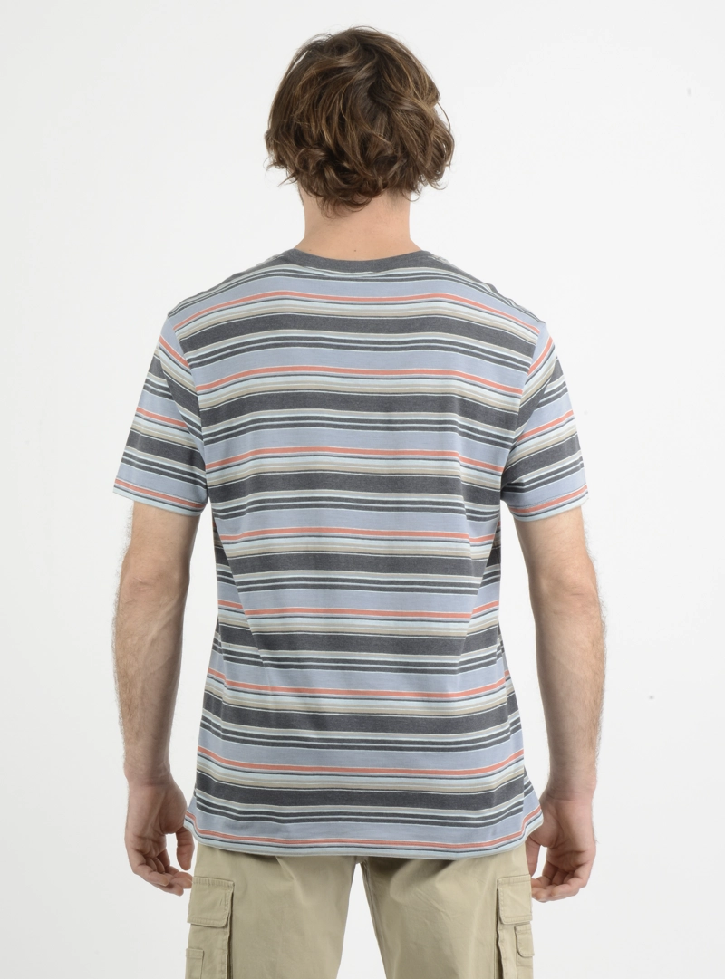 POLERA MANGA CORTA BROCKTON  GRIS - 2
