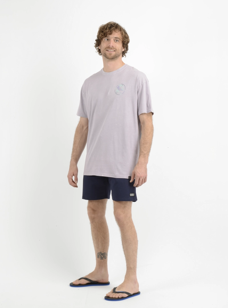 POLERA MANGA CORTA CORE MORADO - 3