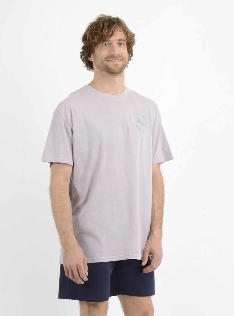 POLERA MANGA CORTA CORE MORADO - 4