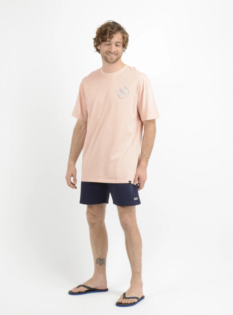 POLERA MANGA CORTA CORE ROSADO - 3