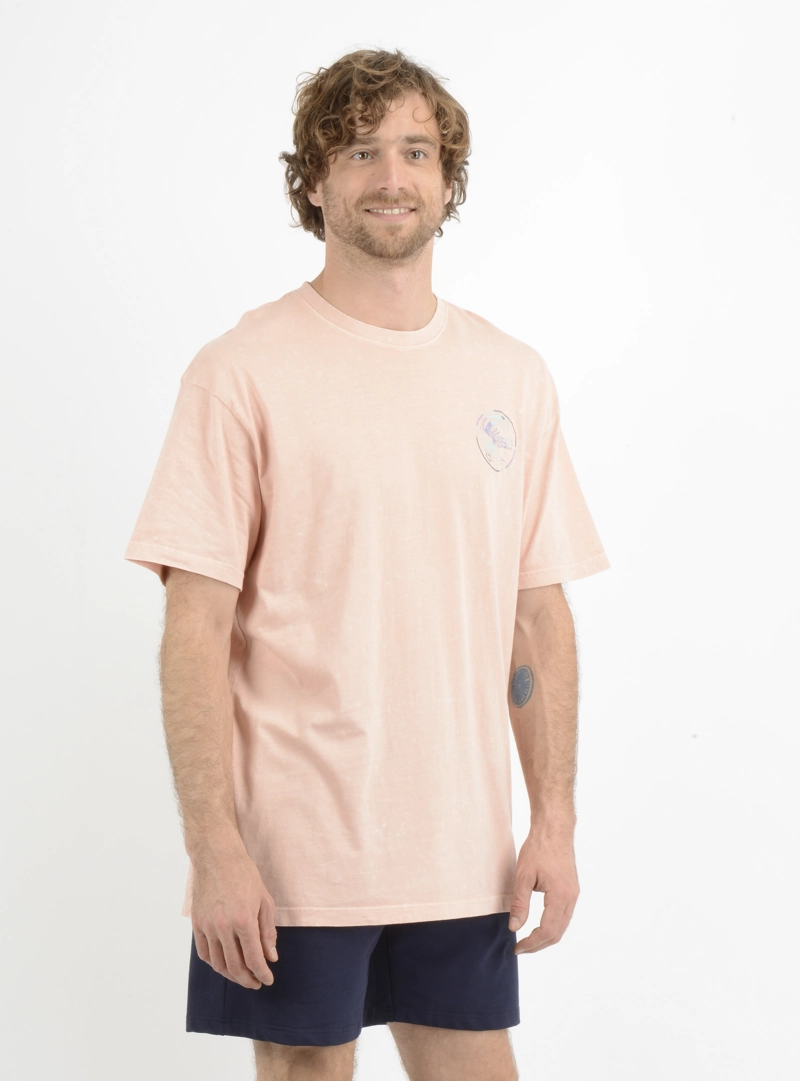 POLERA MANGA CORTA CORE ROSADO - 4