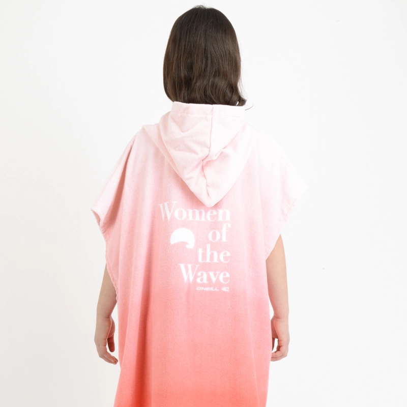 PONCHO TOALLA WOW GIRL  NARANJO - 4