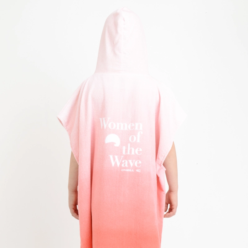 PONCHO TOALLA WOW GIRL  NARANJO - 5