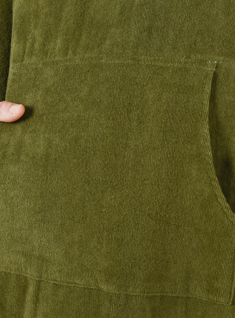 PONCHO TOALLA CALI  VERDE OSCURO - 6