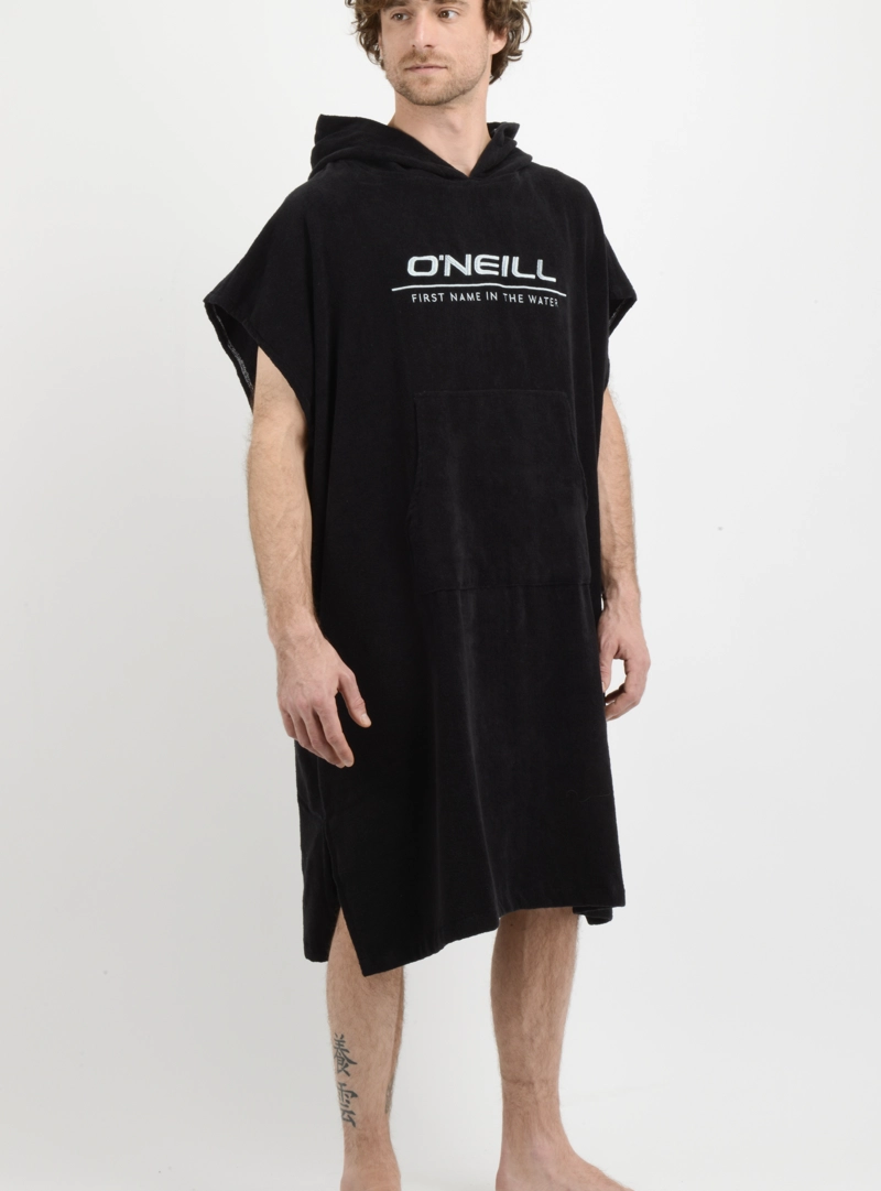 PONCHO TOALLA CALI NEGRO - 4