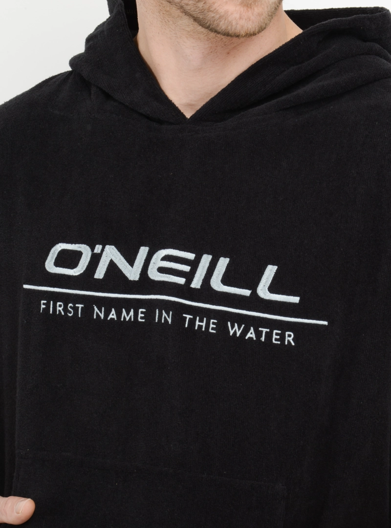 PONCHO TOALLA CALI NEGRO - 5