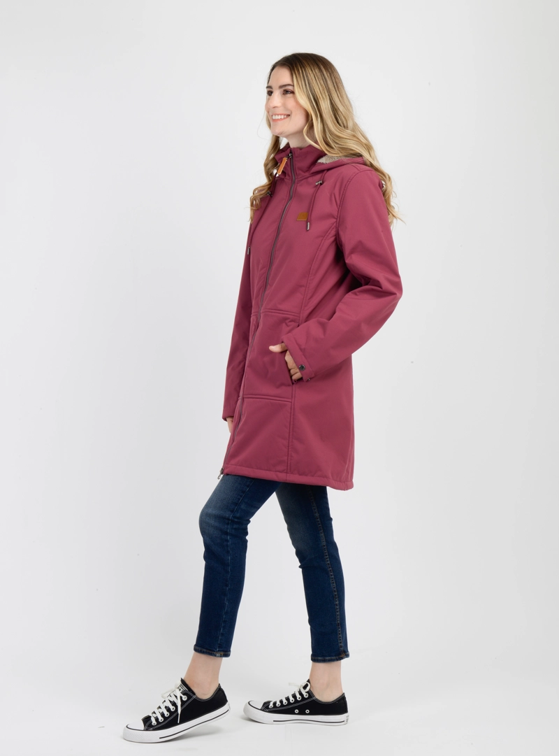 CHAQUETA GALEN ROJO OSCURO - 2