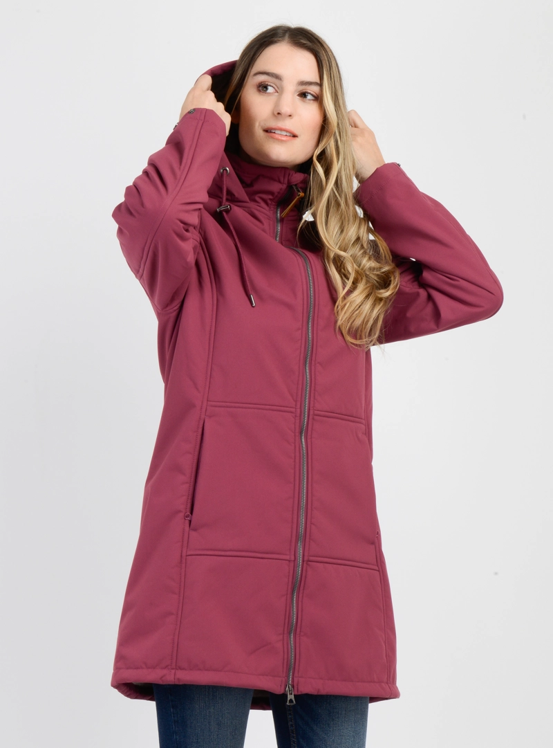 CHAQUETA GALEN ROJO OSCURO - 4