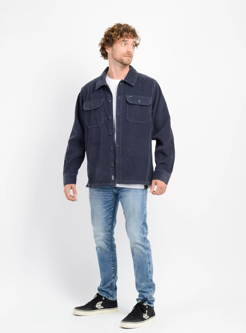 CAMISA COTELE HERITAGE GRIS OSCURO - 3