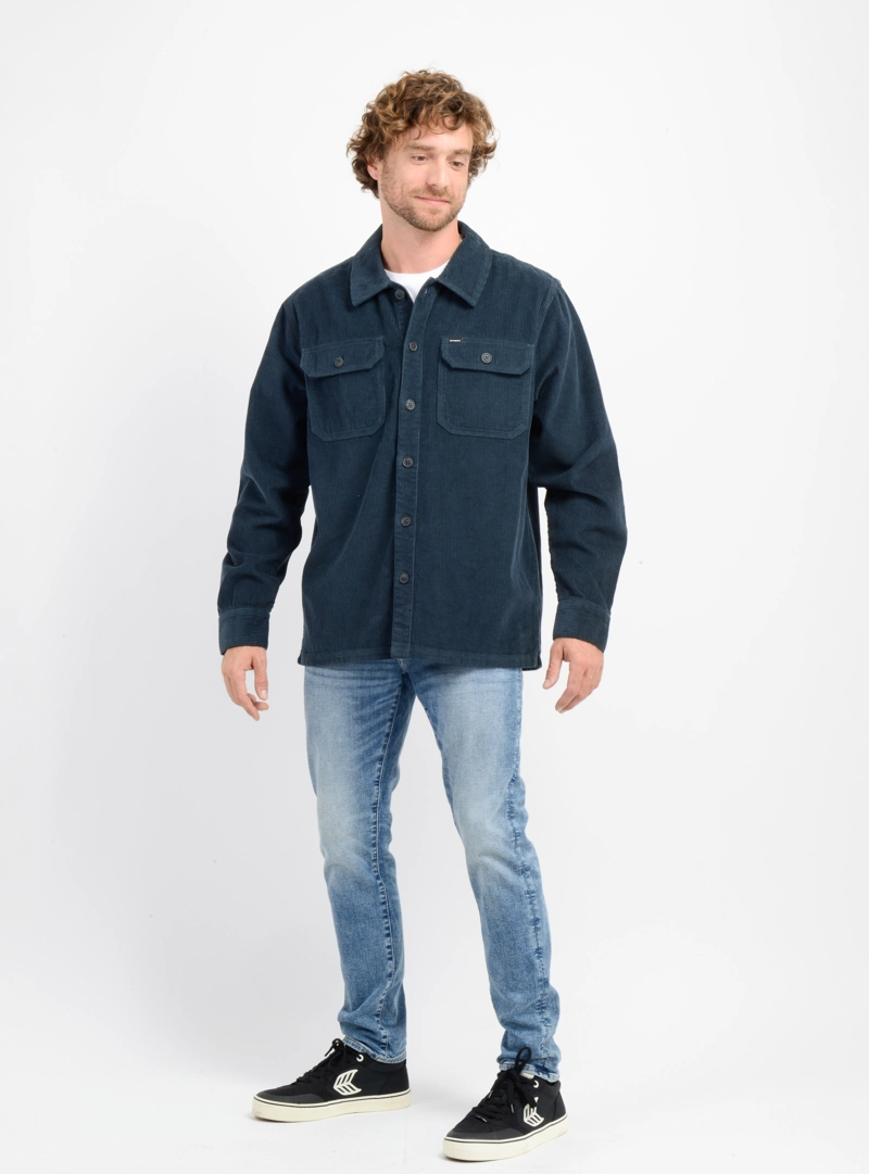 CAMISA COTELE HERITAGE VERDE OSCURO - 3