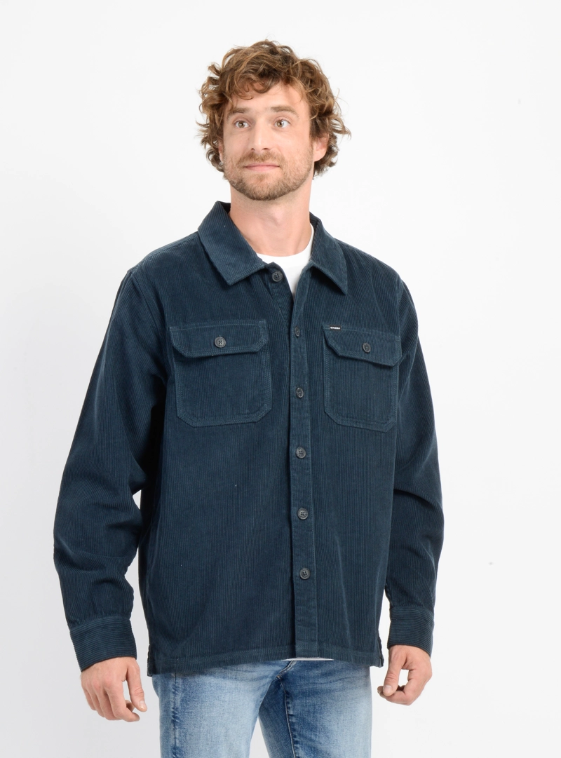 CAMISA COTELE HERITAGE VERDE OSCURO - 4