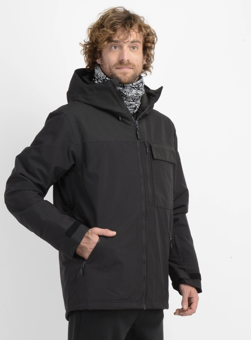 PARKA TECNICA UTILY HYBRID MAN  NEGRO 10K/10K - 4