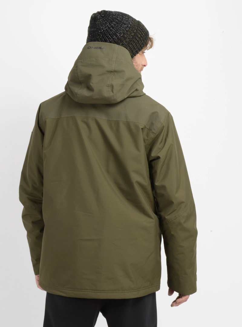 PARKA TECNICA UTILY HYBRID MAN  VERDE OSCURO 10K/10K - 2