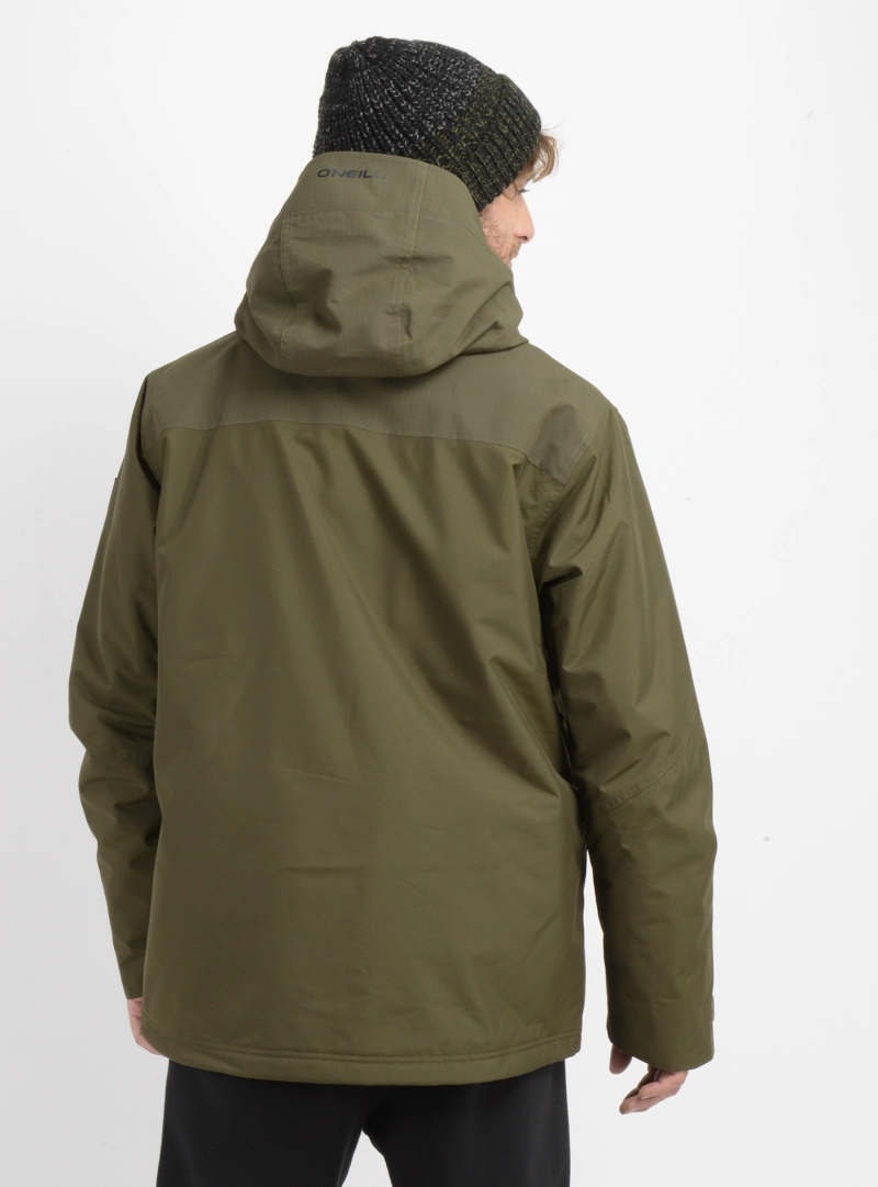 PARKA TECNICA UTILY HYBRID MAN  VERDE OSCURO 10K/10K - 2
