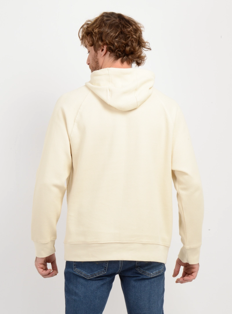 POLERON PANAL MYTHIC HOODIE BEIGE CLARO - 2