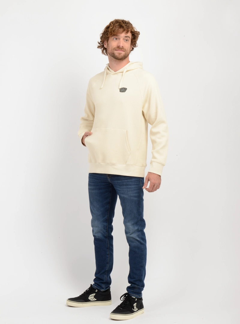 POLERON PANAL MYTHIC HOODIE BEIGE CLARO - 3