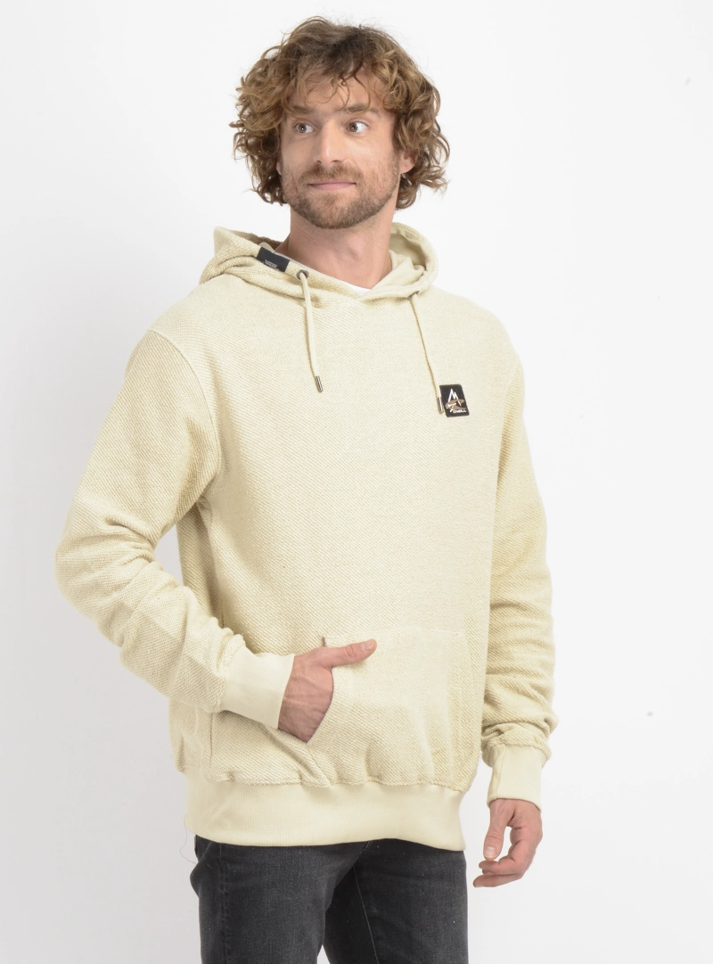 POLERON TORREY II HOODIE  BEIGE - 4