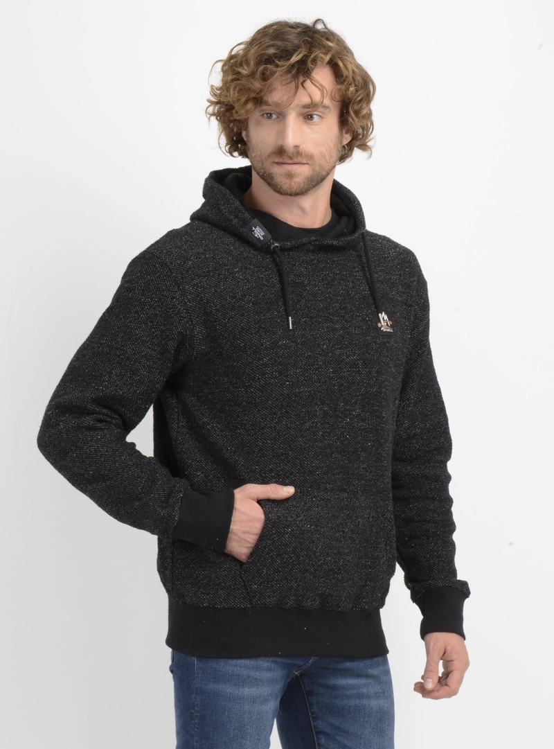 POLERON TORREY II HOODIE  NEGRO - 4