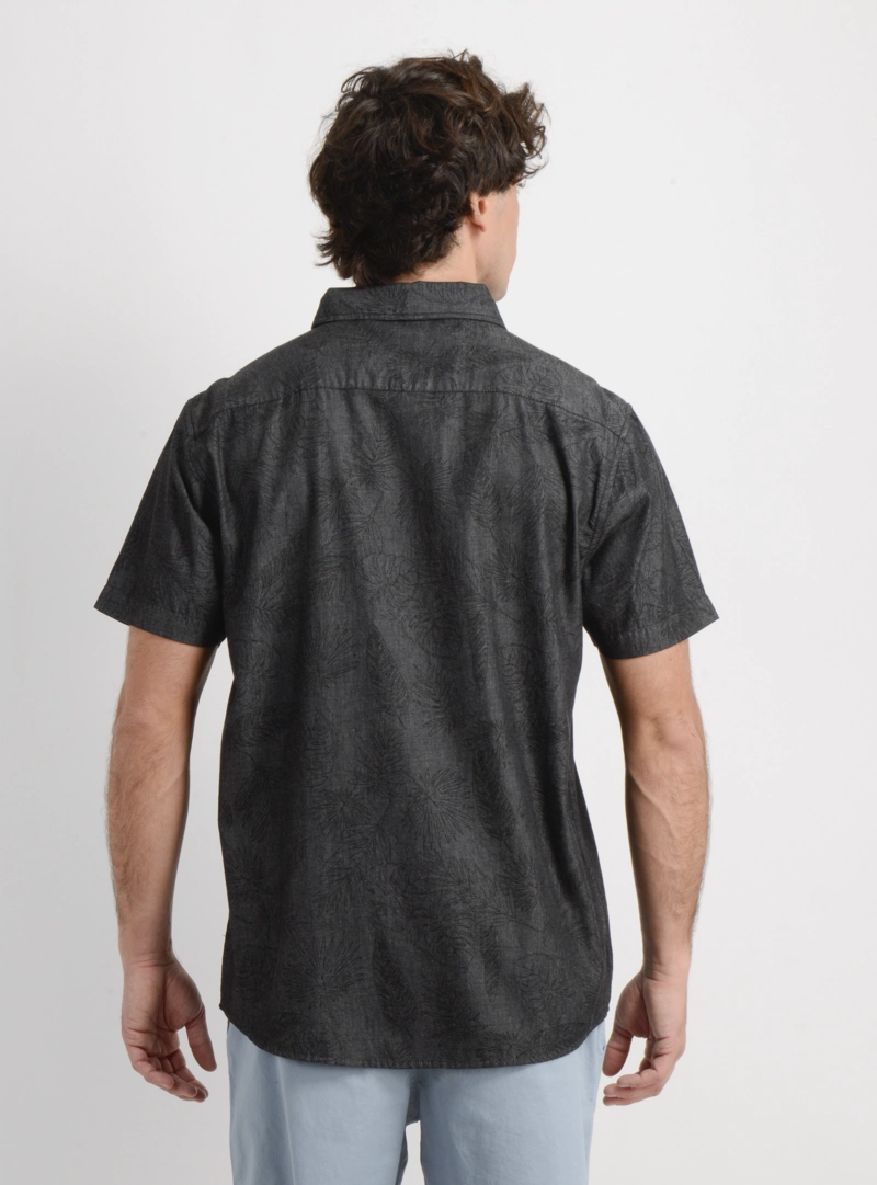 CAMISA MANGA CORTA PERSON GRIS OSCURO - 2