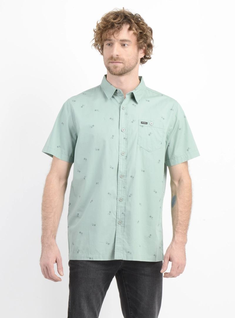 CAMISA MANGA CORTA BLUSTER VERDE CLARO - 7