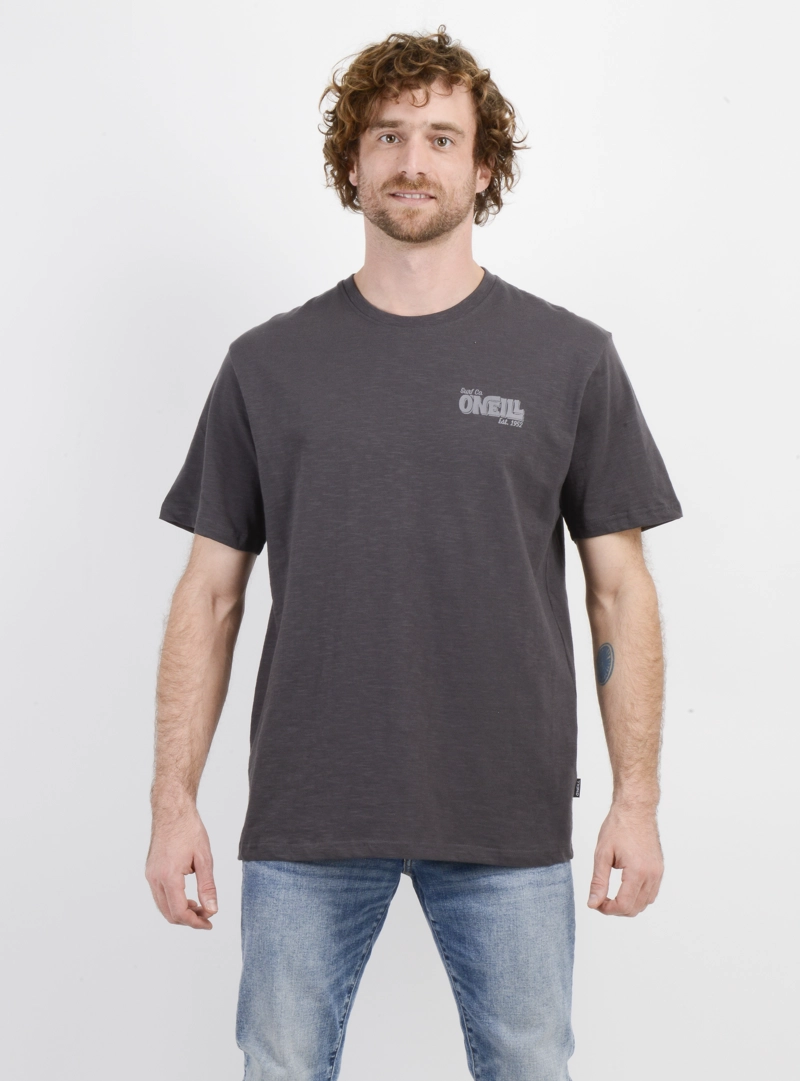 POLERA MANGA CORTA SKIPPER GRIS OSCURO - 1