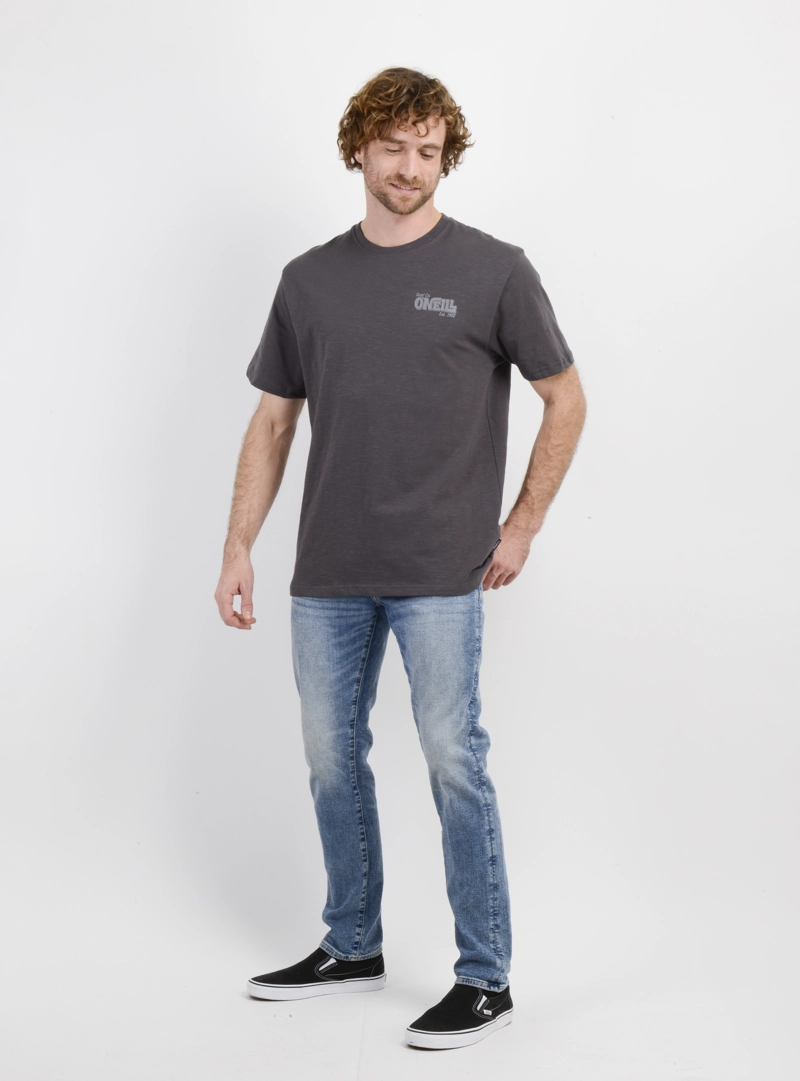 POLERA MANGA CORTA SKIPPER GRIS OSCURO - 3