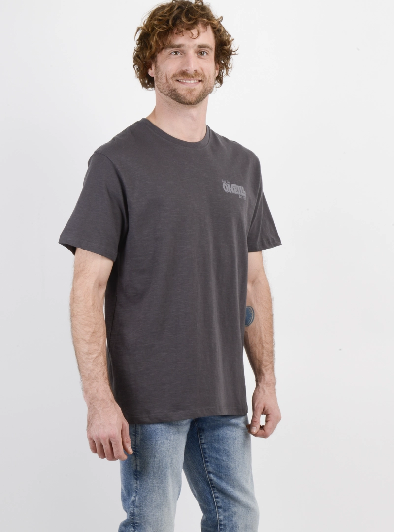 POLERA MANGA CORTA SKIPPER GRIS OSCURO - 4