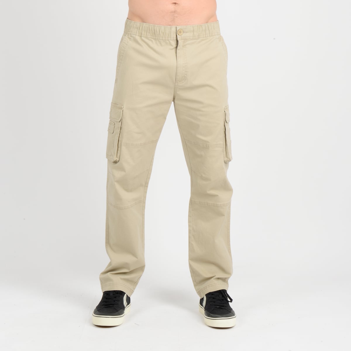 PANTALON CARGO BREXTON II BEIGE OSCURO - 1