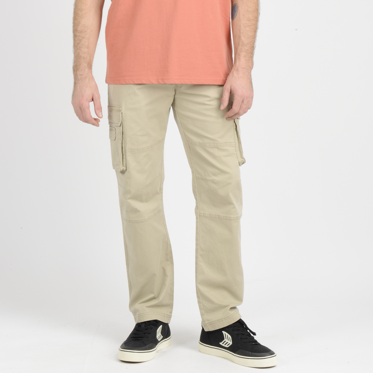 PANTALON CARGO BREXTON II BEIGE OSCURO - 3