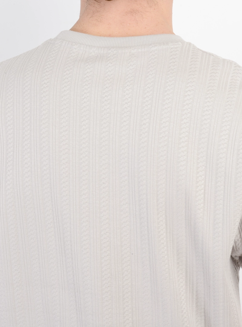 POLERA MANGA CORTA NEW LINE BEIGE - 6