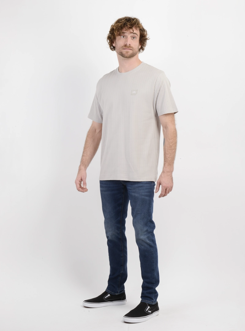 POLERA MANGA CORTA NEW LINE BEIGE - 7