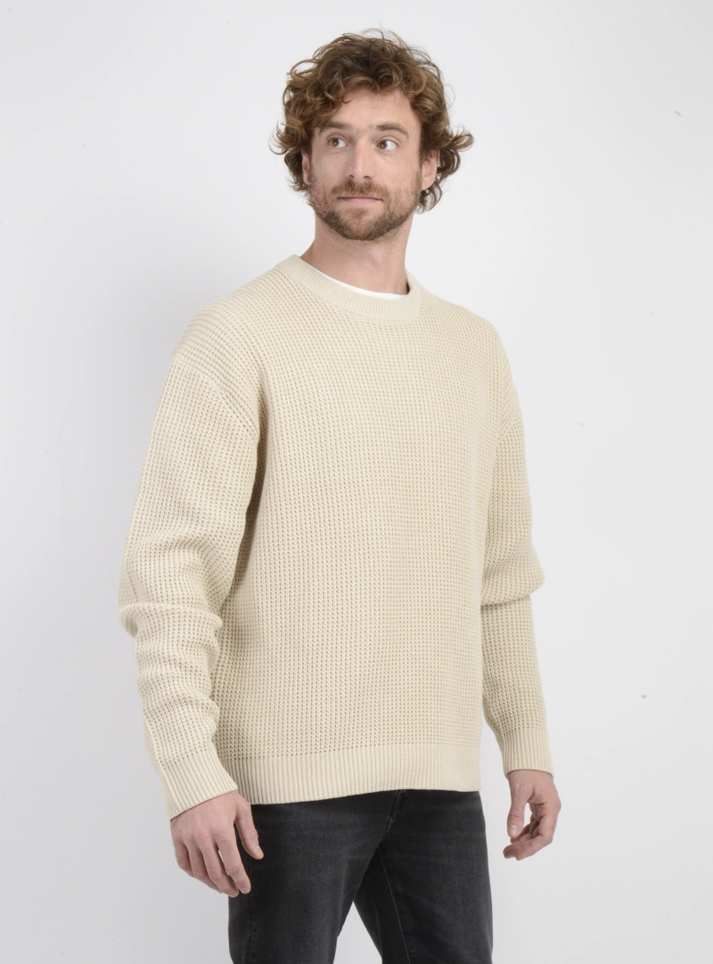 SWEATER WEDGE BEIGE - 4