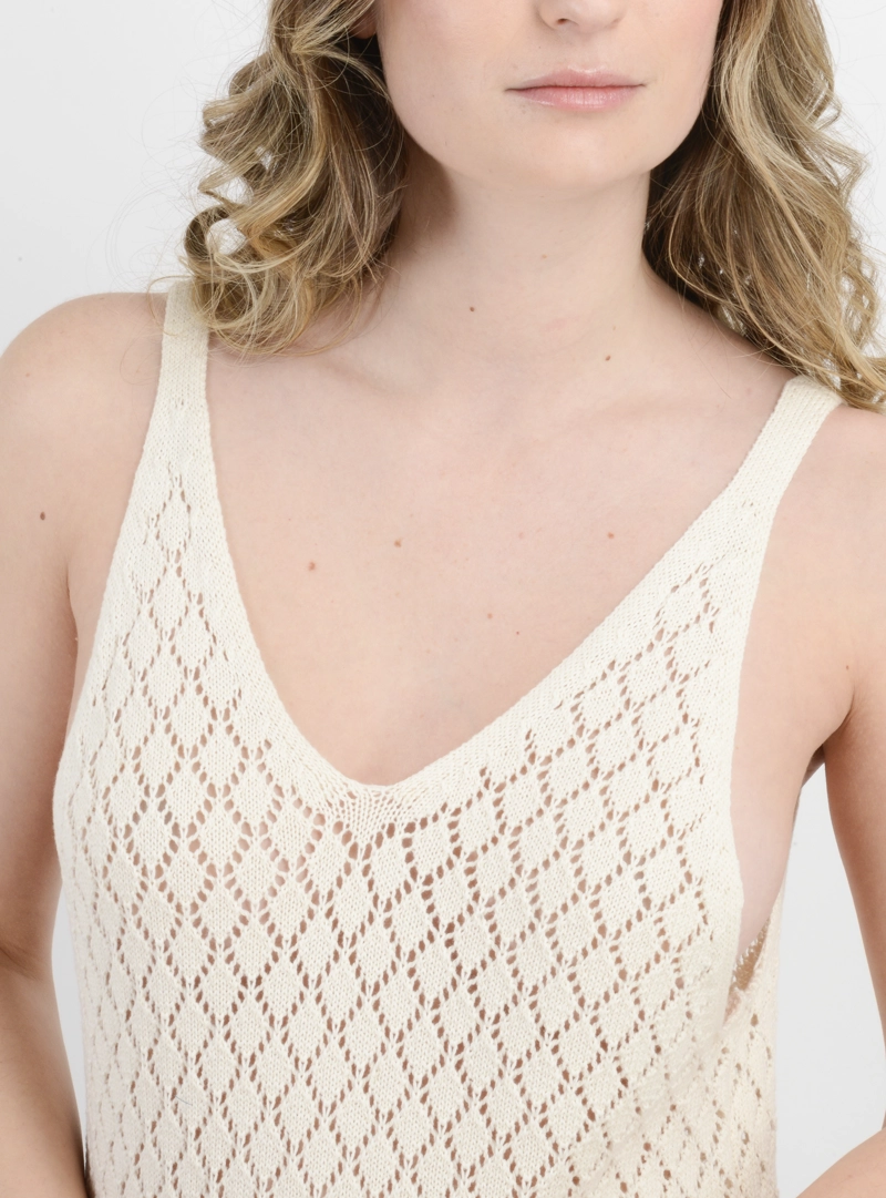 VESTIDO NINA BEIGE - 5