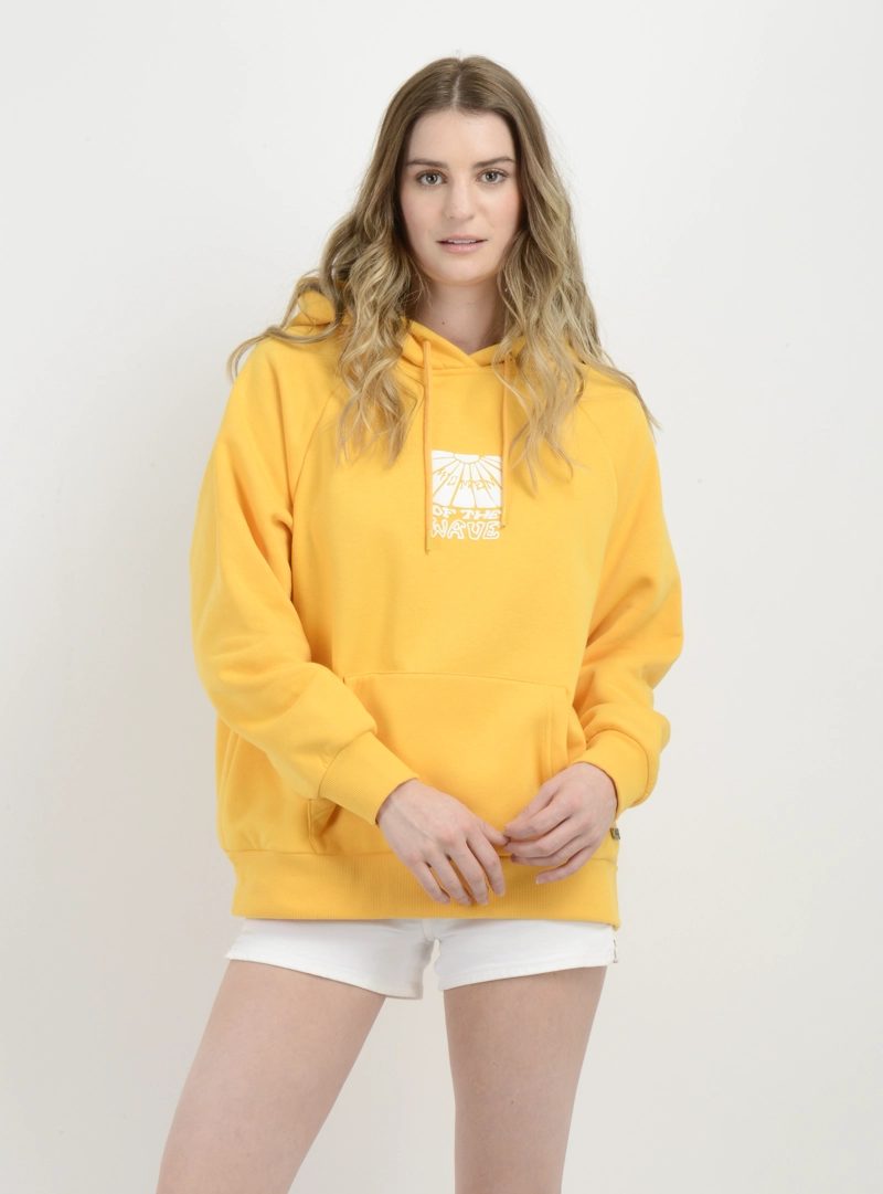 POLERON WOTW HOODIE AMARILLO - 1