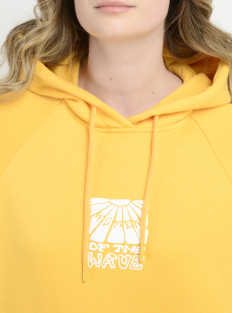 POLERON WOTW HOODIE AMARILLO - 5