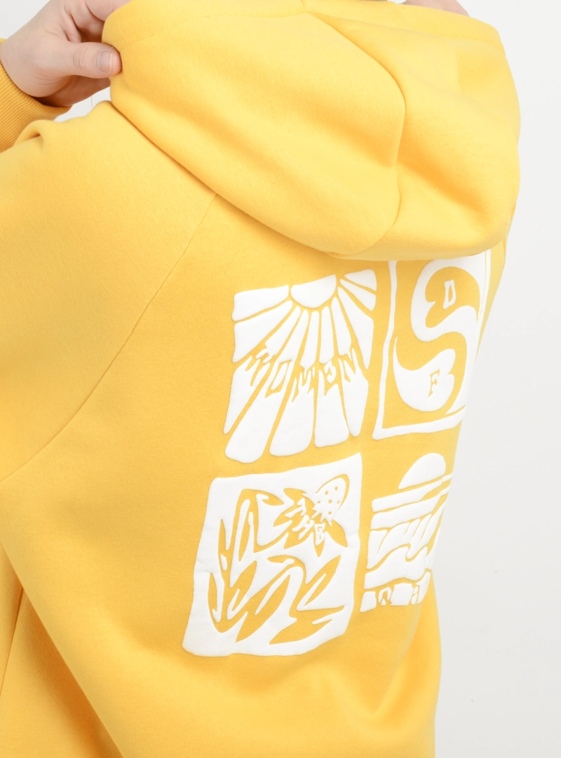 POLERON WOTW HOODIE AMARILLO - 6