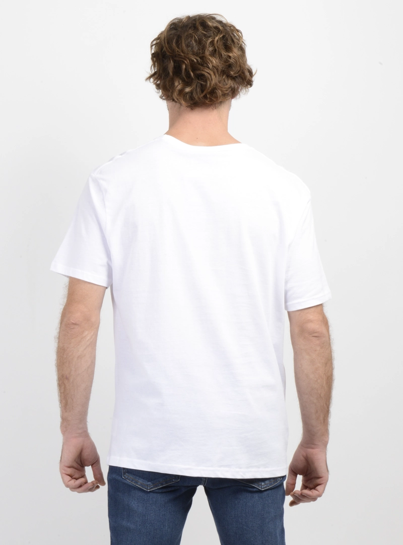 POLERA MANGA CORTA EAST CLIFF BASIC BLANCO - 2