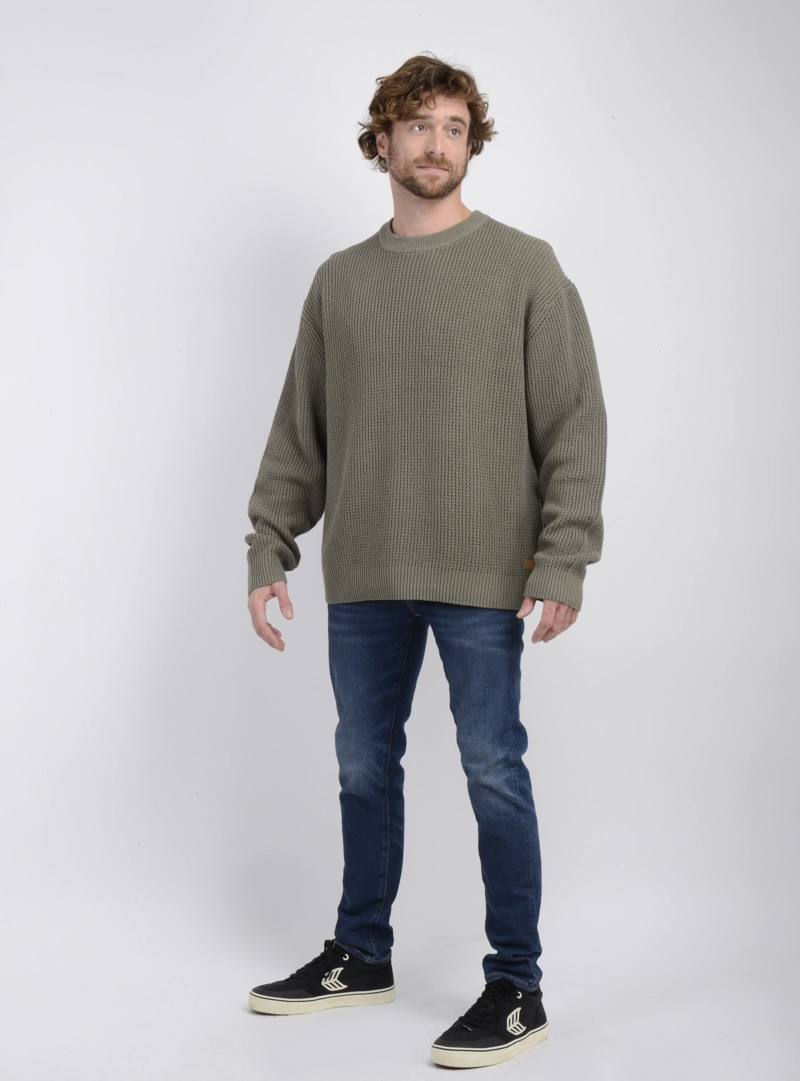 SWEATER WEDGE VERDE OSCURO - 3