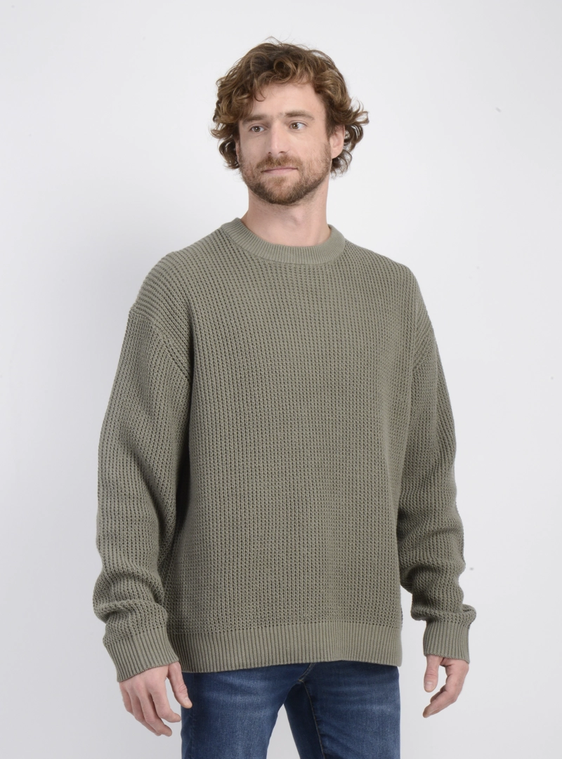 SWEATER WEDGE VERDE OSCURO - 4