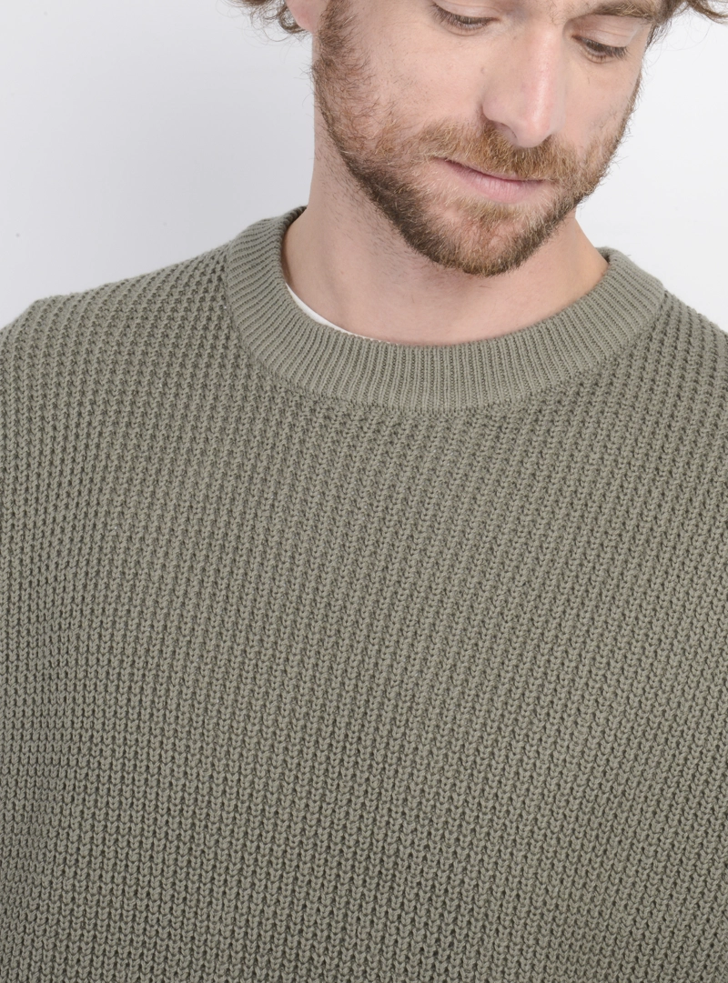 SWEATER WEDGE VERDE OSCURO - 5