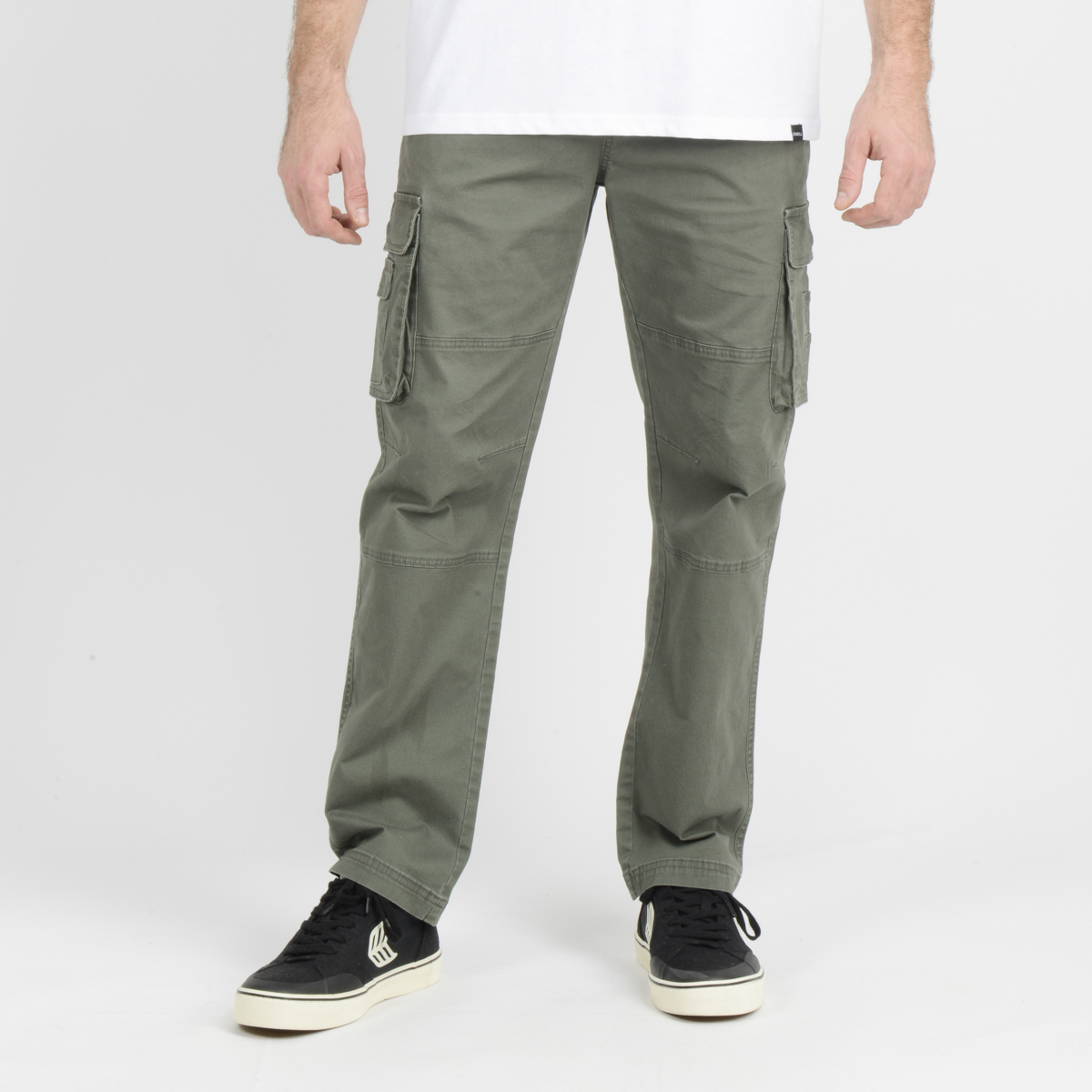 PANTALON CARGO BREXTON II VERDE OSCURO - 3