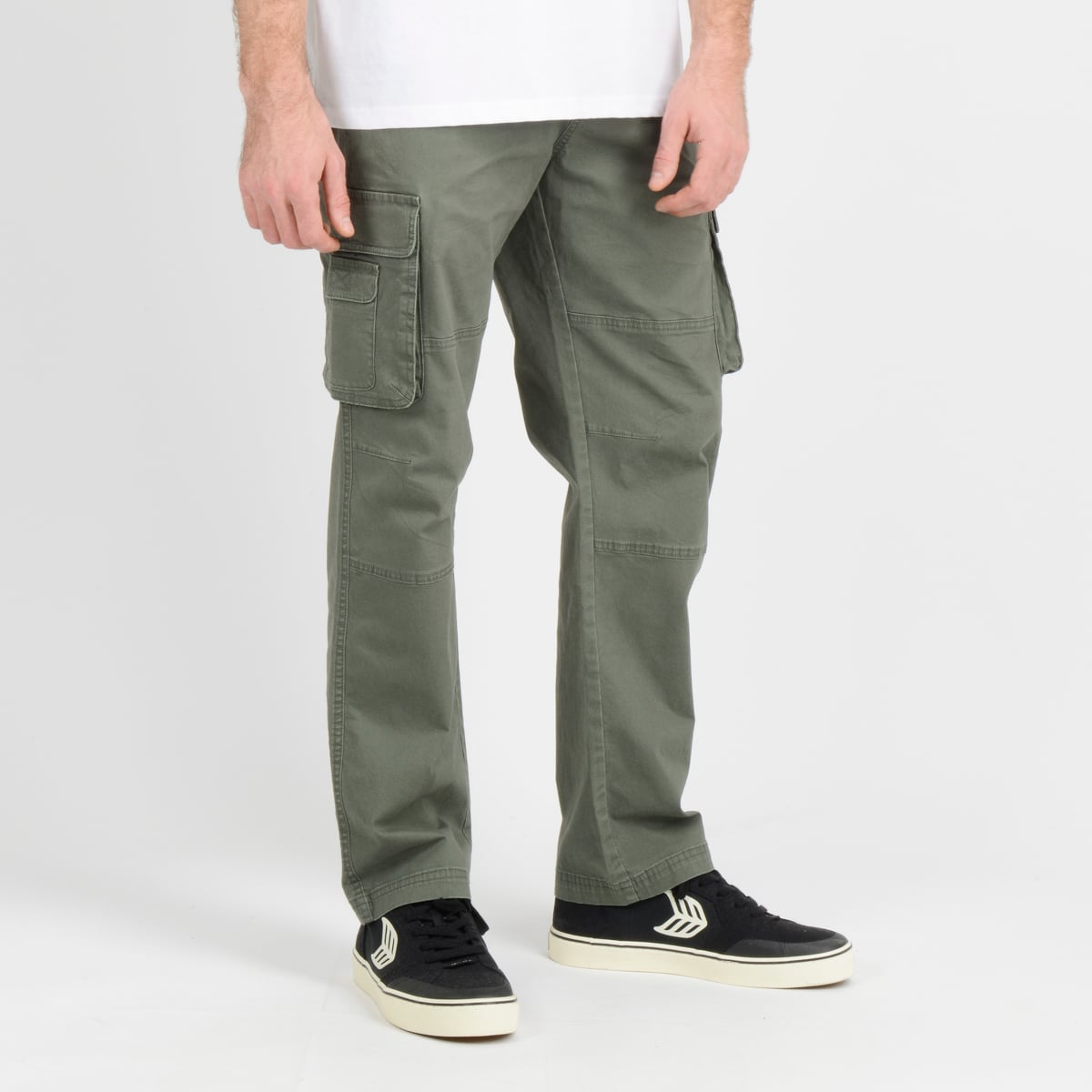 PANTALON CARGO BREXTON II VERDE OSCURO - 5