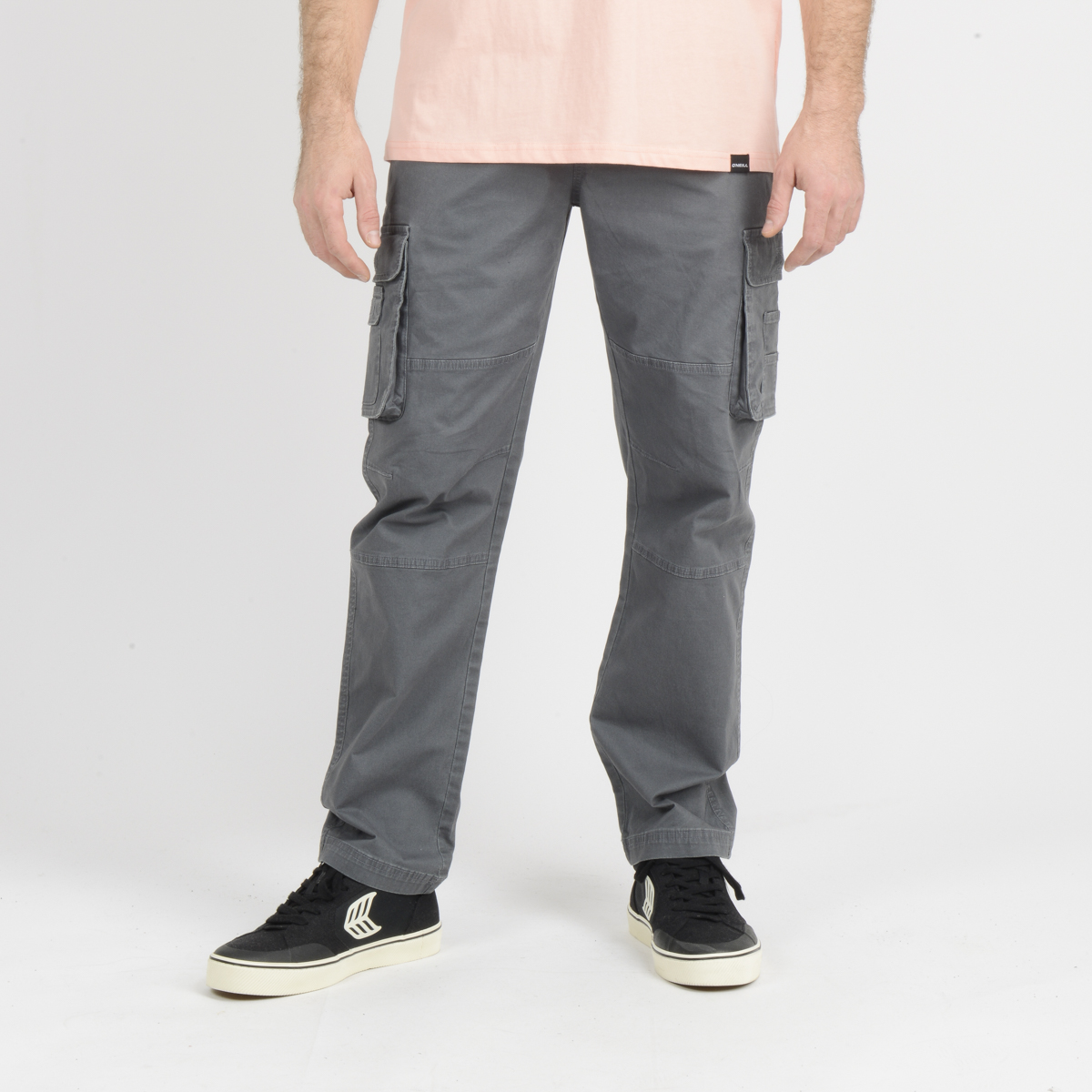PANTALON CARGO BREXTON II GRIS OSCURO - 3