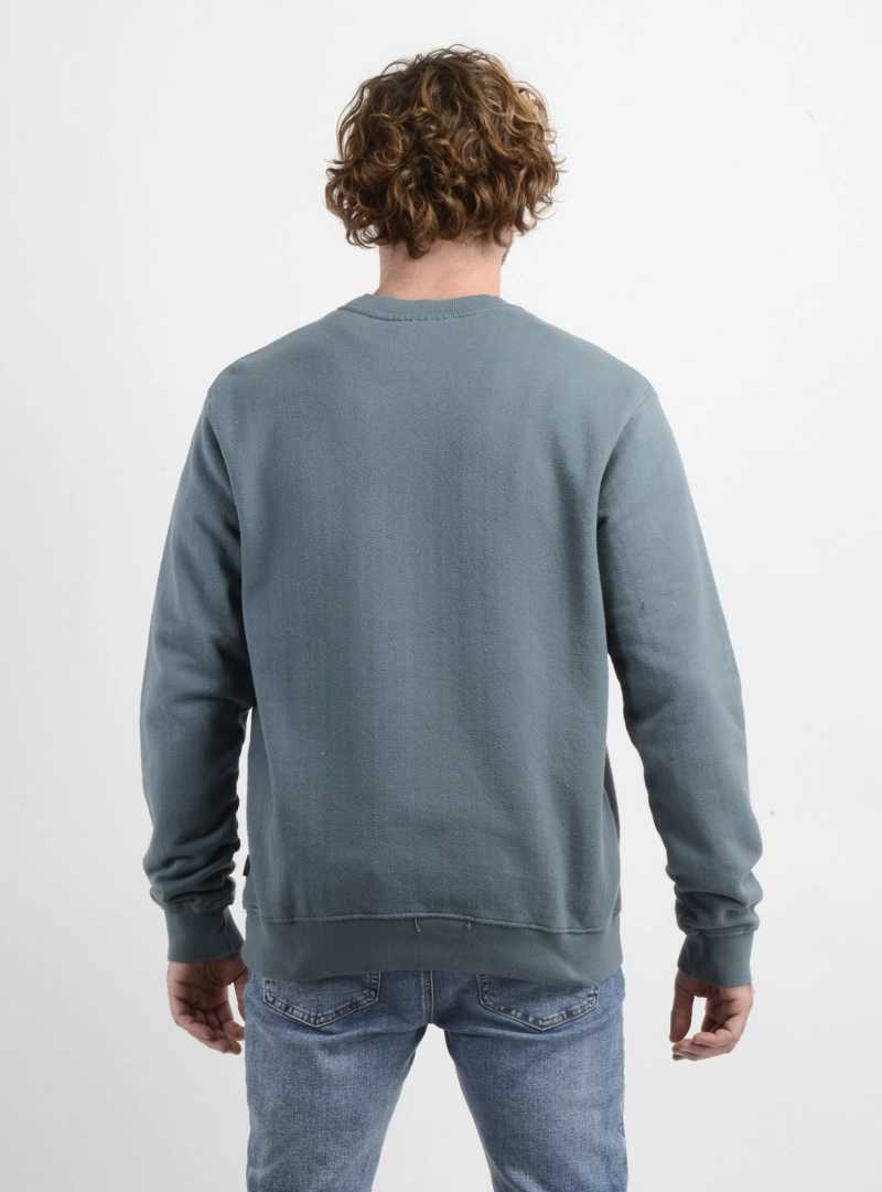 POLERON ESSENTIAL CREW VERDE OSCURO - 5