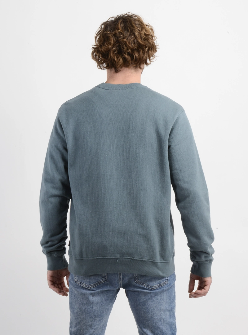 POLERON ESSENTIAL CREW VERDE OSCURO - 5