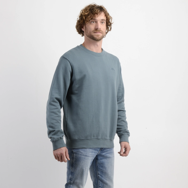 POLERON ESSENTIAL CREW VERDE OSCURO - 6
