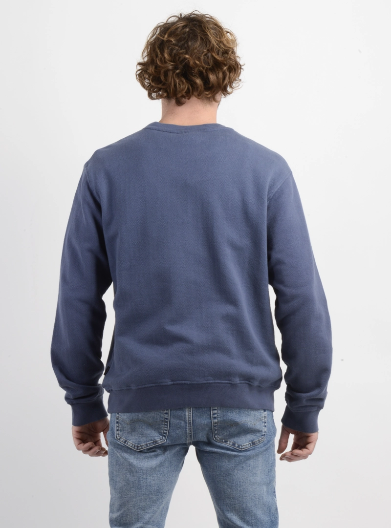 POLERON ESSENTIAL CREW AZUL - 2