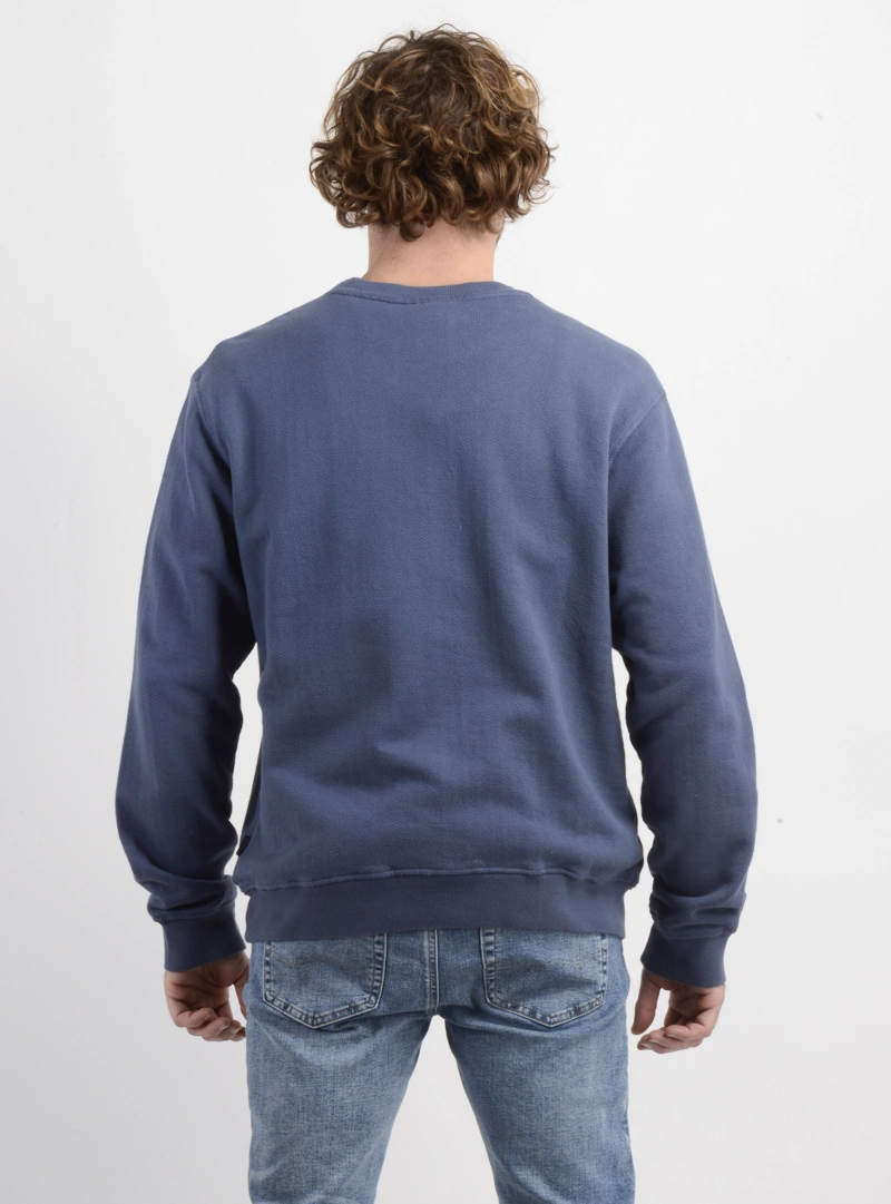 POLERON ESSENTIAL CREW AZUL - 2
